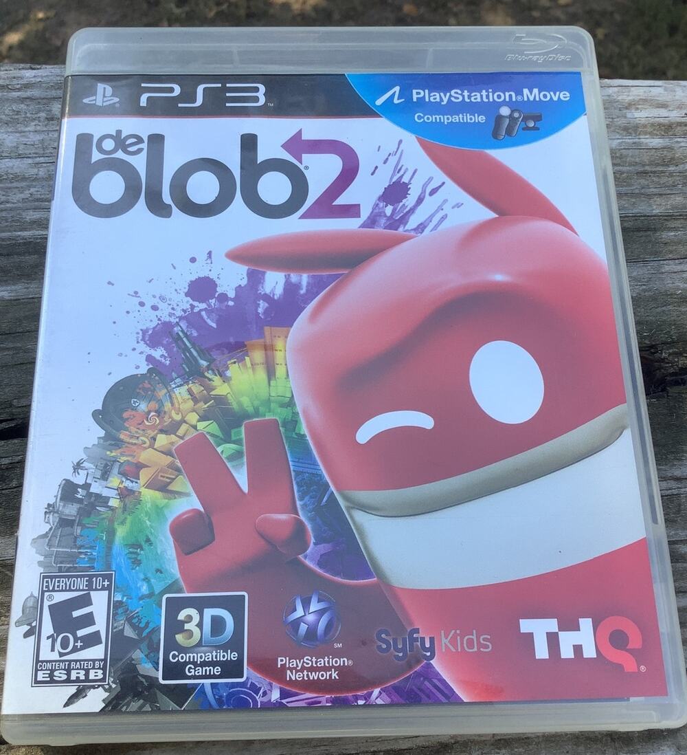 de Blob 2 PS3 PlayStation 3 Game Complete CIB with Manual Booklet
